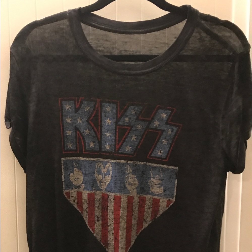 Recycled Karma Kiss t shirt